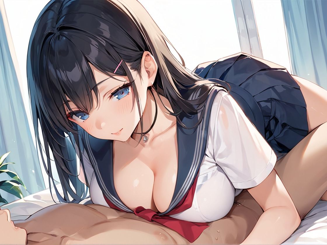 サンプル画像1:部活帰りの女子◎生と(うえのや書店) [d_541547]