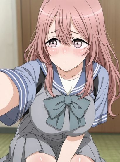 サンプル画像1:その着せ替え人形は恋をするの乾心寿から送られてきた自撮り写真(自撮りサークル  イカスミ工房) [d_541568]