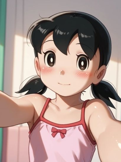 ドラえもんのしずかちゃんから送られてきた自撮り写真21