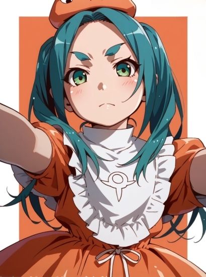 憑物語の斧乃木余接から送られてきた自撮り写真1