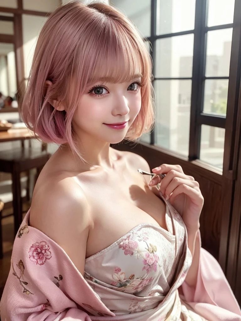 サンプル画像2:紅桜夢幻:ピンク髪の花魁絵巻(夢幻出版2) [d_541598]