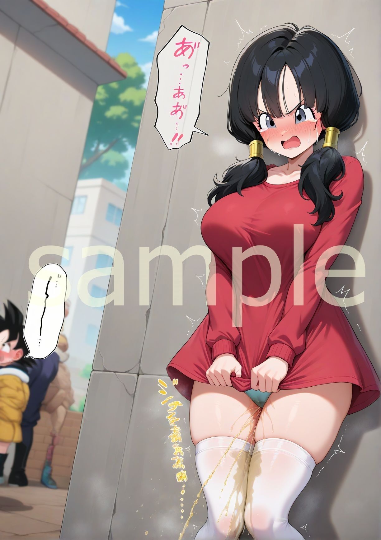 サンプル画像1:【永久保存版】超絶ヤバいっ！お漏らし日記｜ビ〇デル 編(お尻倶楽部) [d_541677]