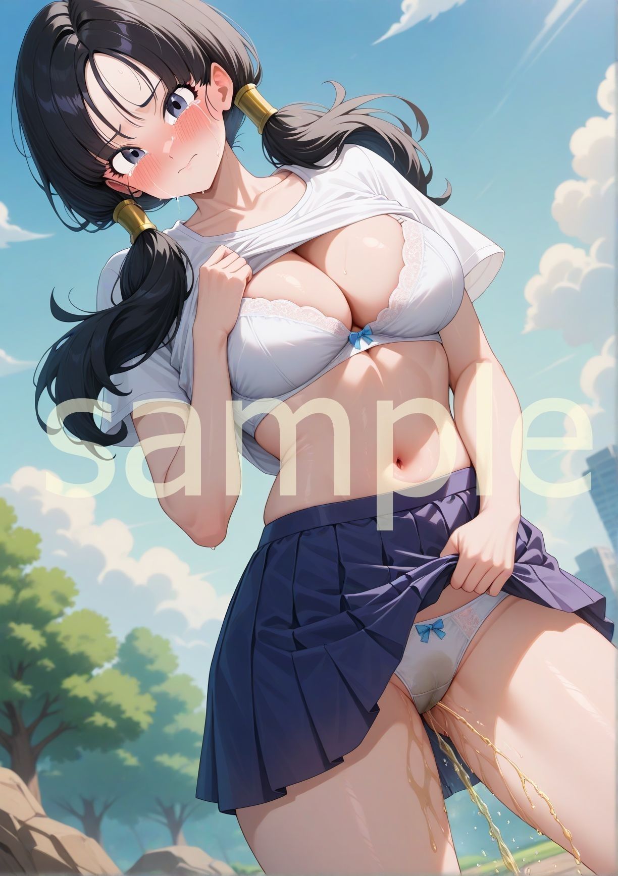 サンプル画像5:【永久保存版】超絶ヤバいっ！お漏らし日記｜ビ〇デル 編(お尻倶楽部) [d_541677]