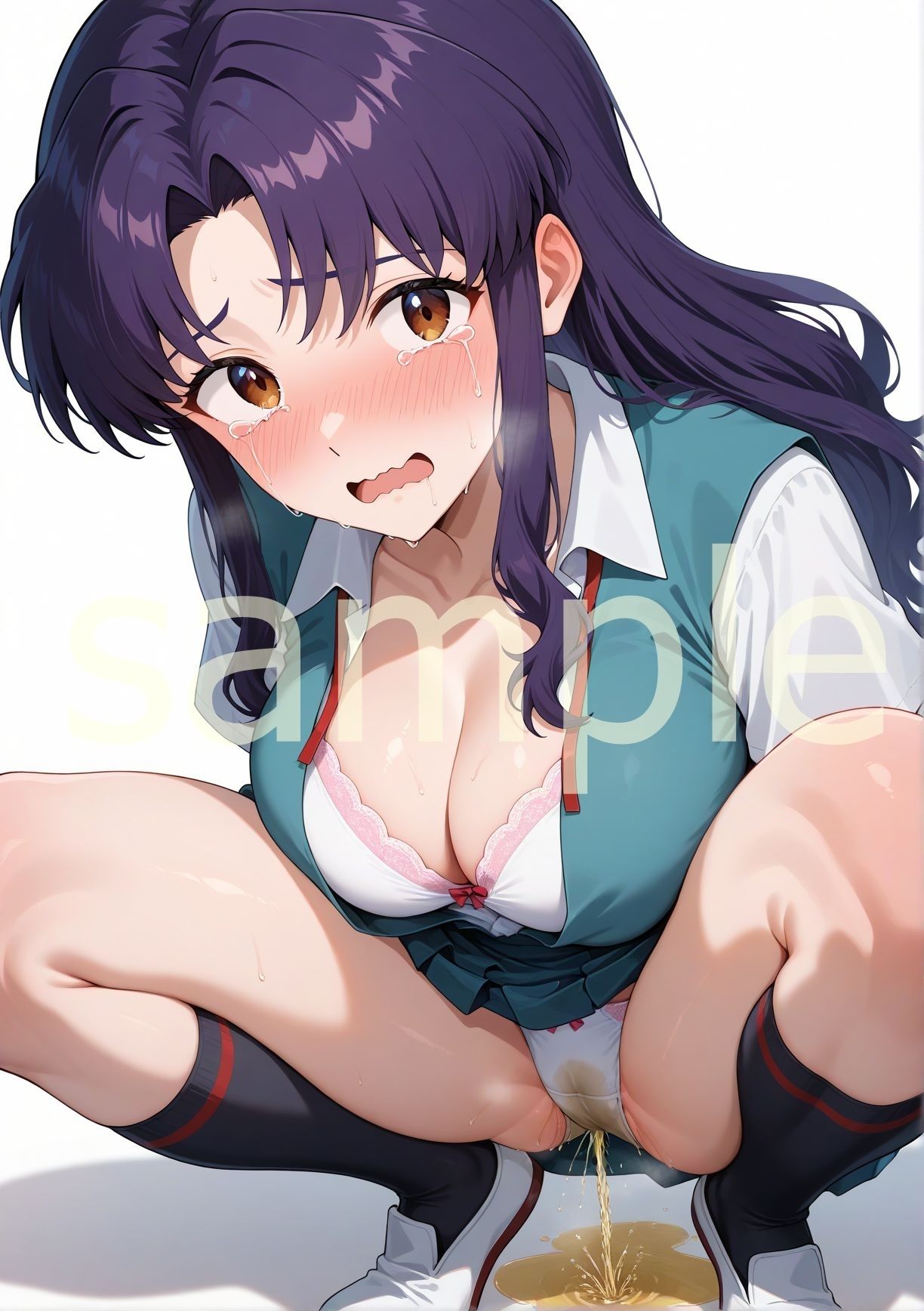 サンプル画像6:【永久保存版】超絶ヤバいっ！お漏らし日記｜葛〇ミサト 編(お尻倶楽部) [d_541681]