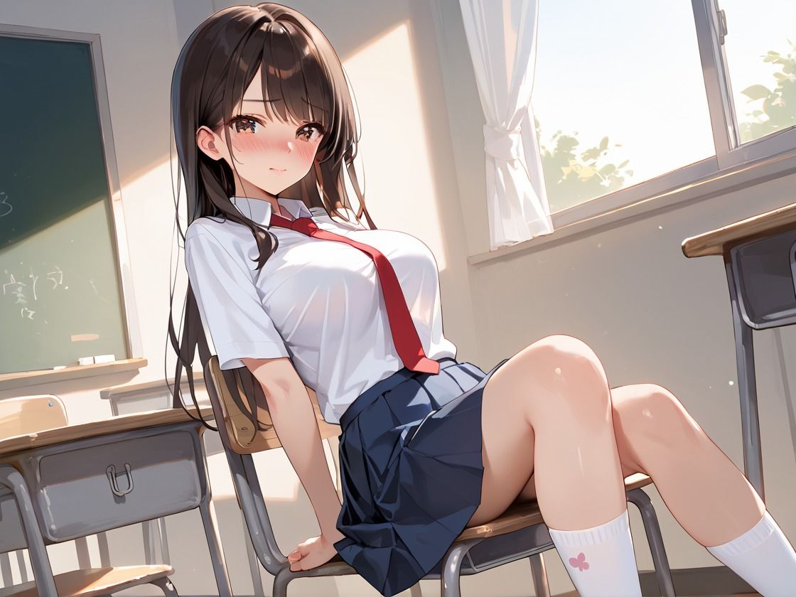 サンプル画像1:巨乳女子◯生の放課後えっち(あんあんつけぼー) [d_541690]