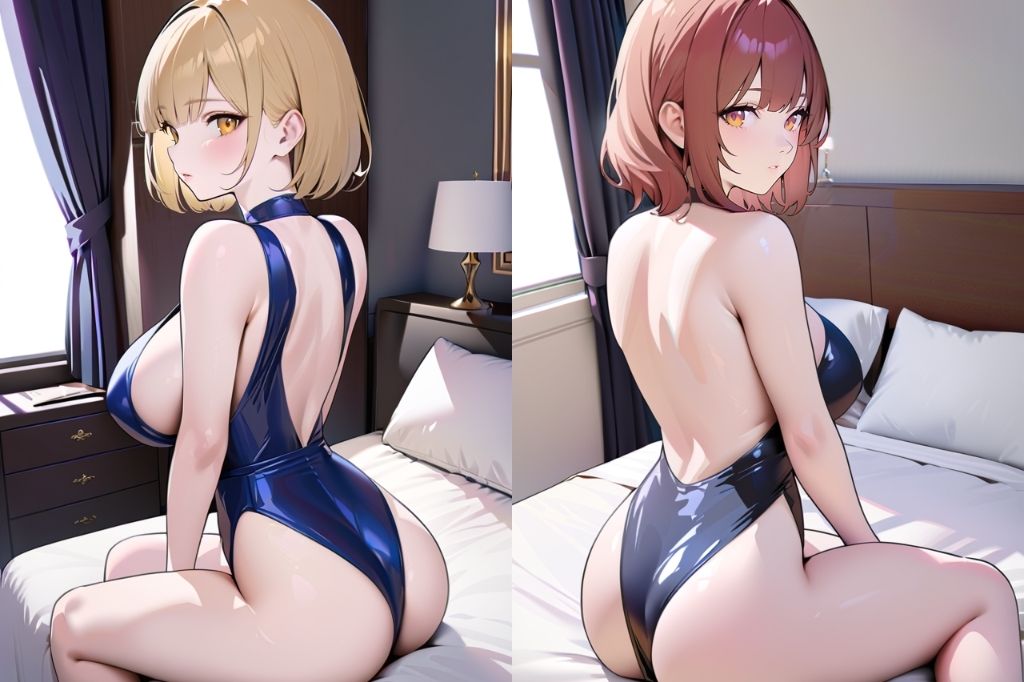 サンプル画像3:お尻と背中がセクシーなお姉さん(彩風  咲) [d_541725]