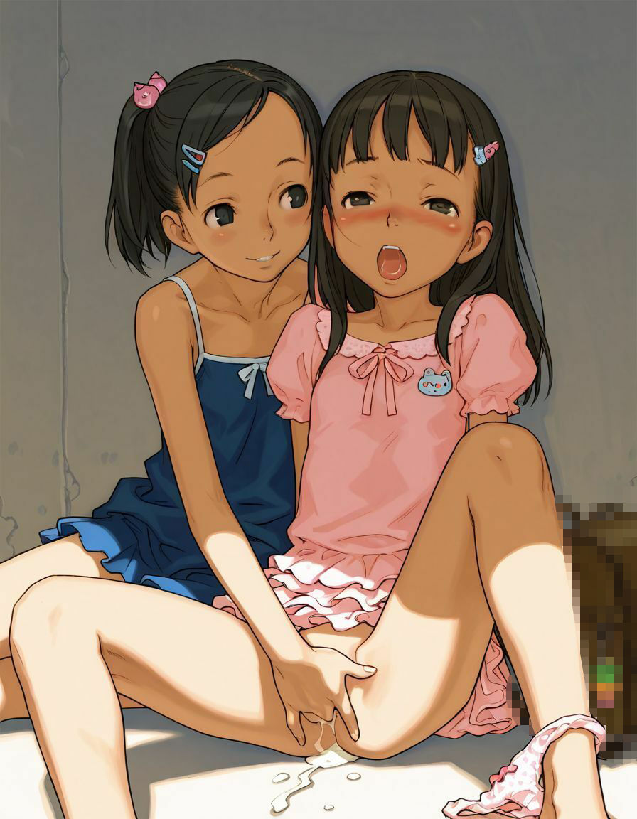 路地裏少女達の知られざる日常 練乳いちご エロ画像4
