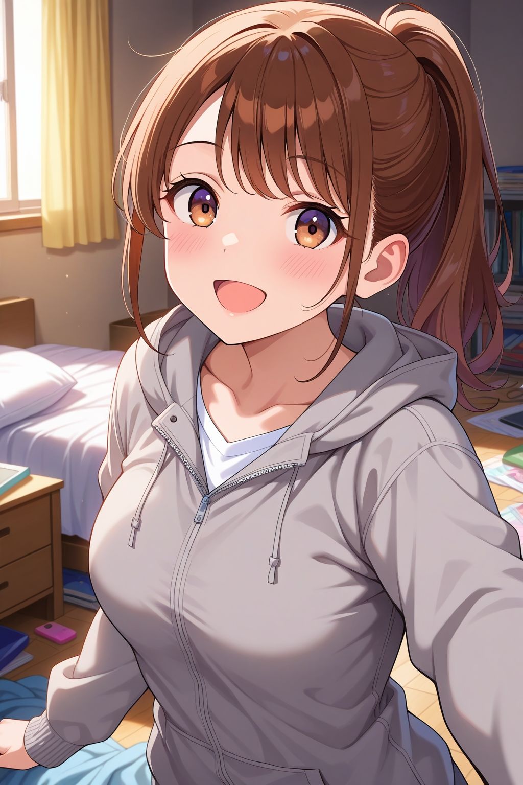 サンプル画像4:こんなにエロいなんて知らなかった…いつも無気力でだらしない汚部屋女子の性生活(uber美女) [d_541788]