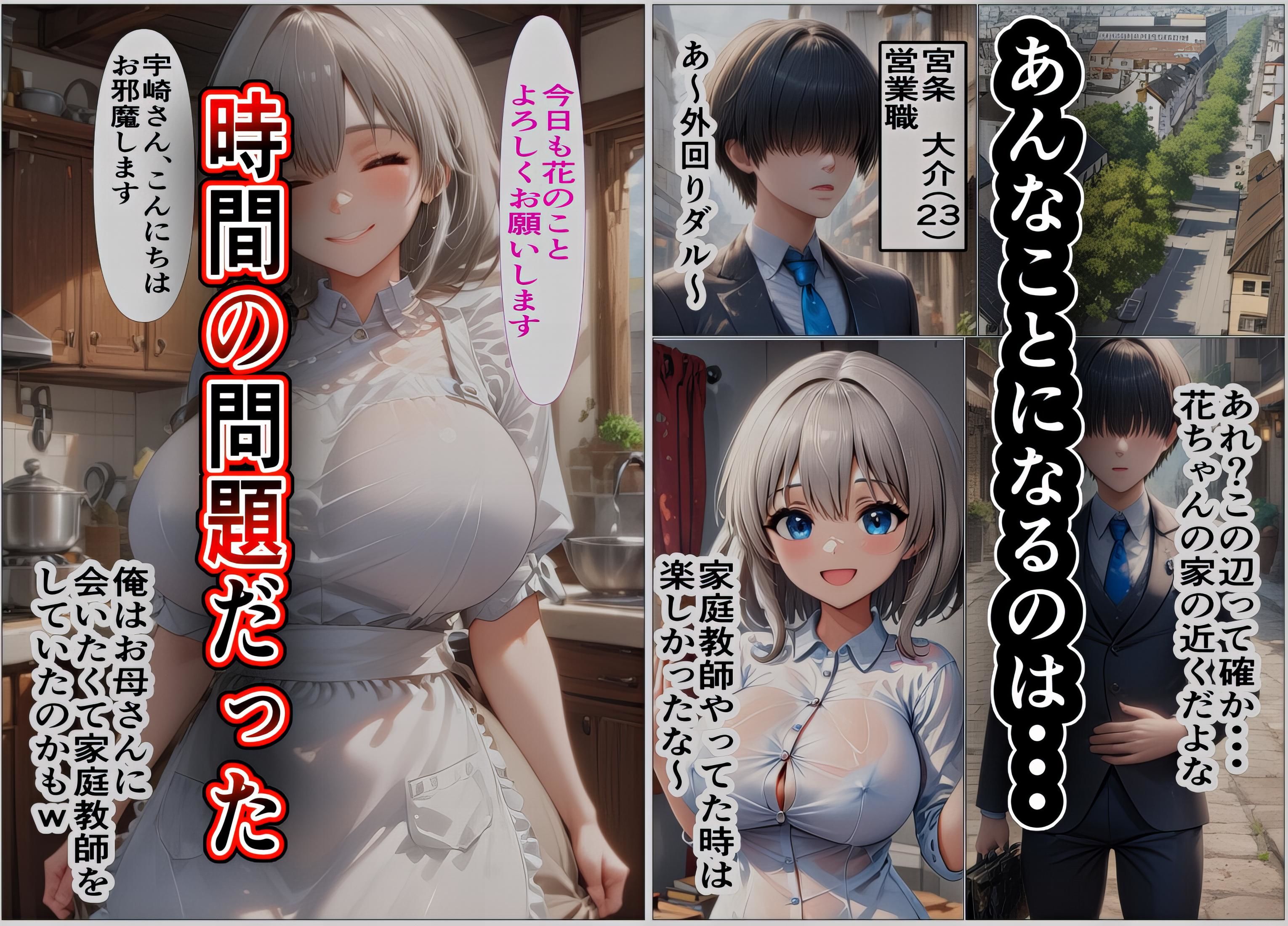 サンプル画像2:人妻の宇〇さんは寝取られた！快楽に堕ち孕ませられた後も何度も何度もシテしまう！(東京アキバ同人倶楽部) [d_541870]