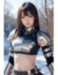 AI美女写真集「雪の中の騎士女子」Vol.2 画像8