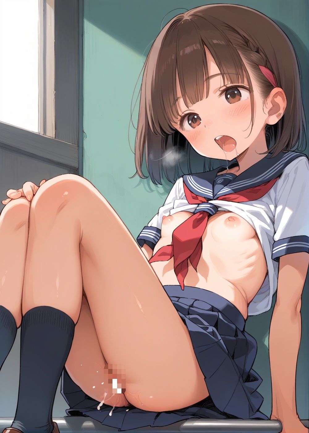 サンプル画像1:溺愛するロリ妹に特濃ザーメン強●注入(あめりかん極太ロリロリそーせーじ) [d_542028]