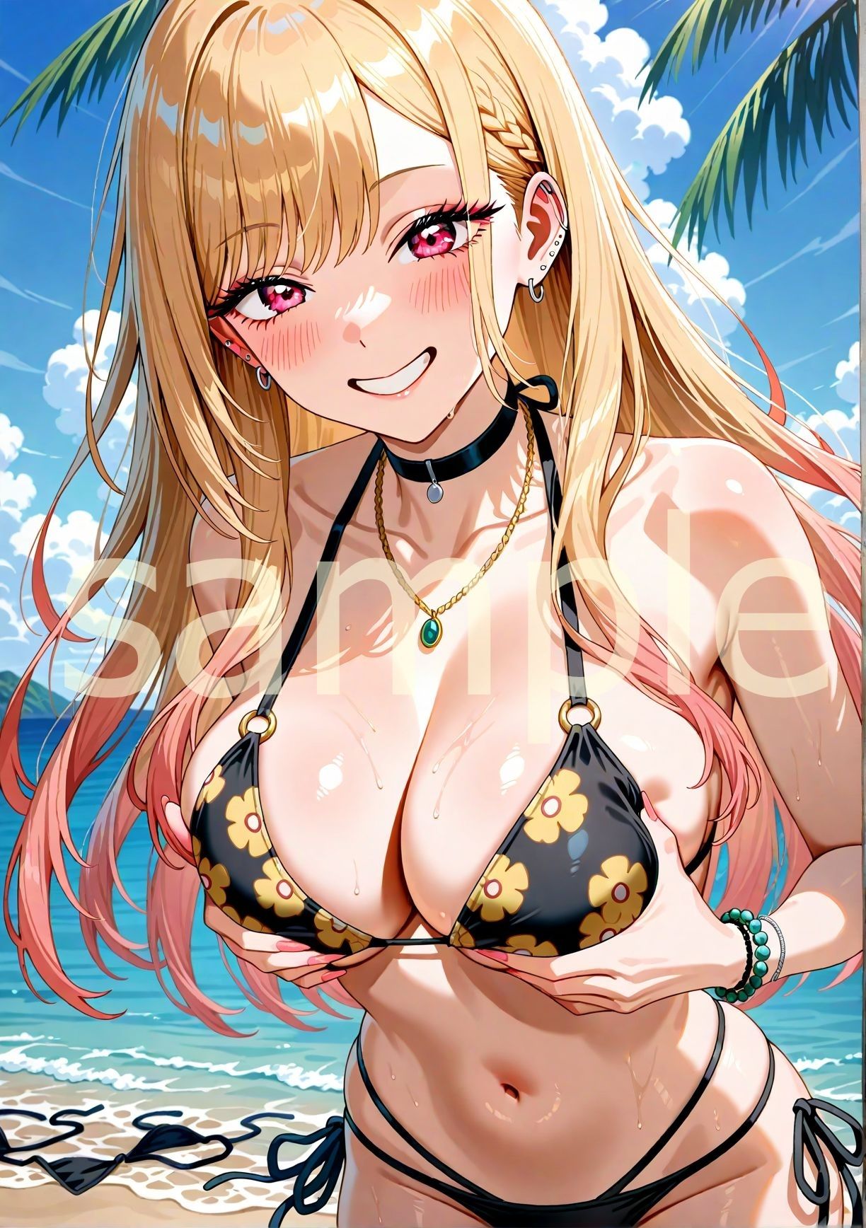 サンプル画像4:胸フェチ大興奮【乳揉み日記】喜〇川海夢編(妄想スタジオ) [d_542064]