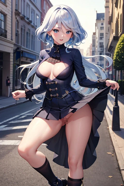 サンプル画像2:「フリーナ」イラスト集（272枚）(推しAI作品展) [d_542146]