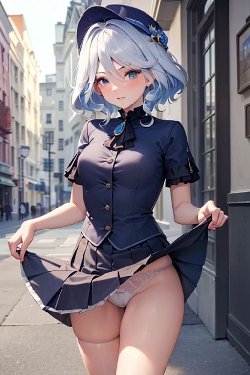 サンプル画像5:「フリーナ」イラスト集（272枚）(推しAI作品展) [d_542146]