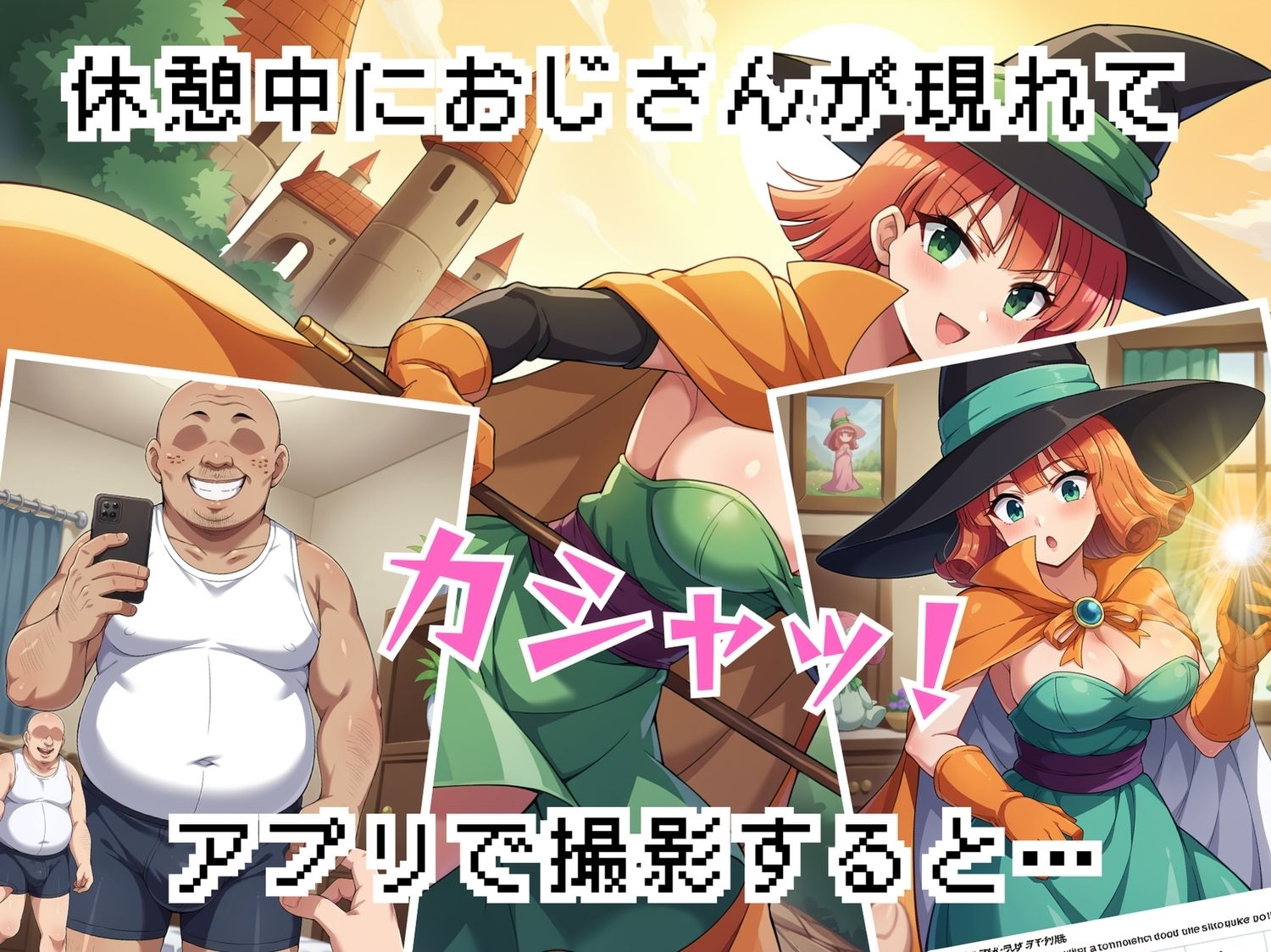 サンプル画像3:【寝取られ】狙われた魔法使い 〜そして妊娠へ〜(ギュイーンXPファクトリー) [d_542185]