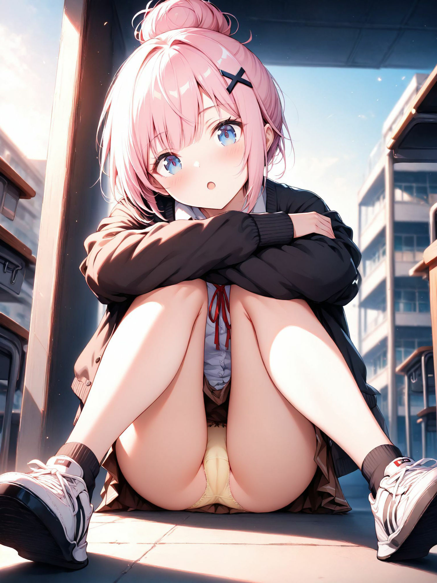 サンプル画像2:学校で性処理されちゃうJK_制服編(ごま団ゴ) [d_542292]