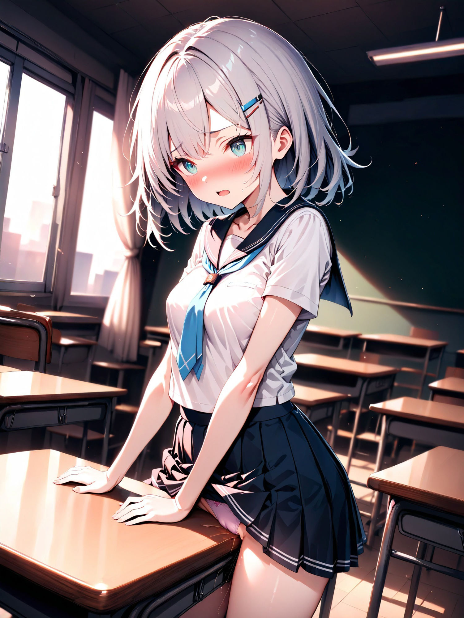 サンプル画像3:学校で性処理されちゃうJK_制服編(ごま団ゴ) [d_542292]