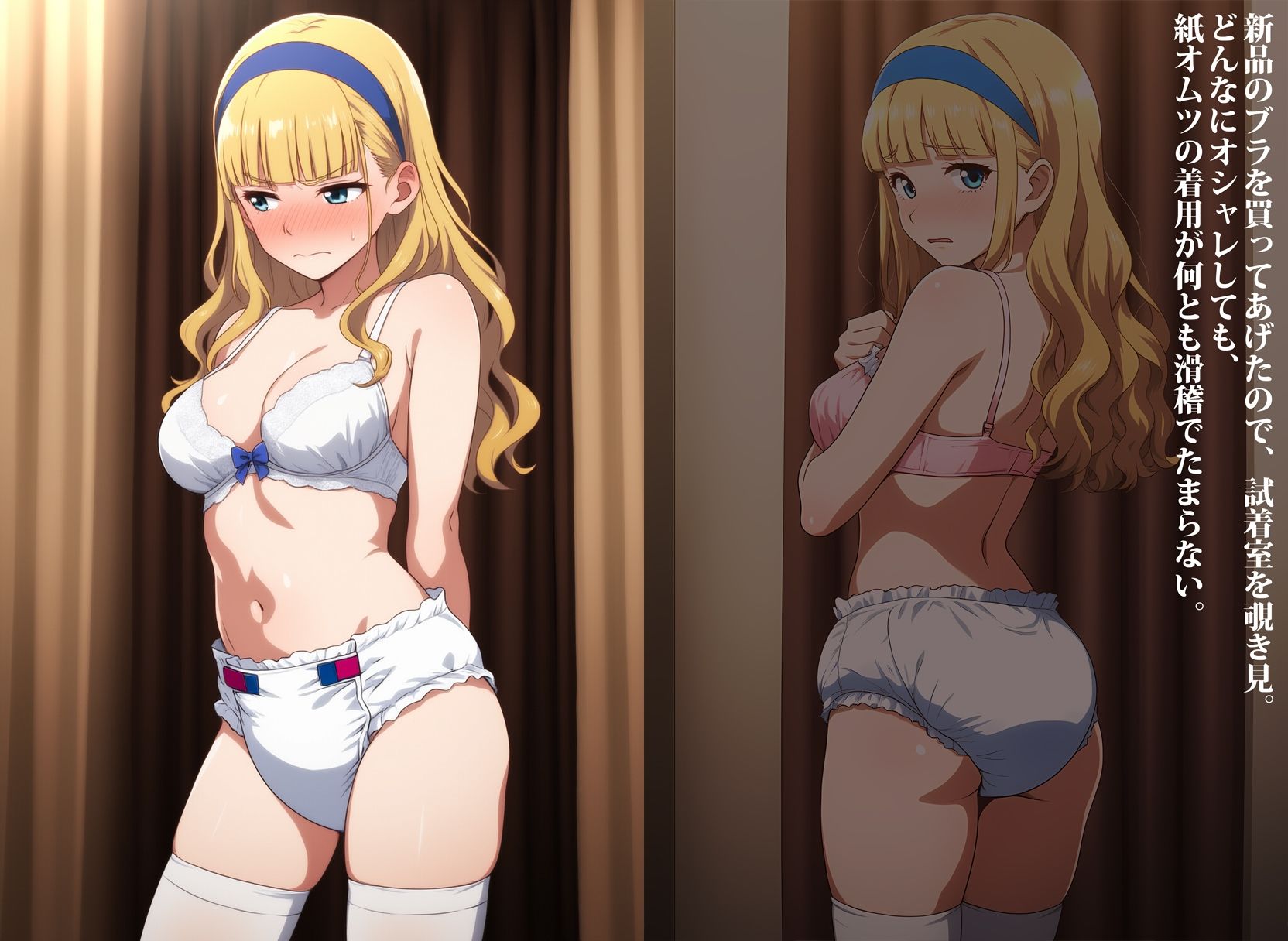 サンプル画像6:失禁令嬢〜生意気お嬢様をお漏らし調教で躾けます！〜(性癖ユガ芽) [d_542337]