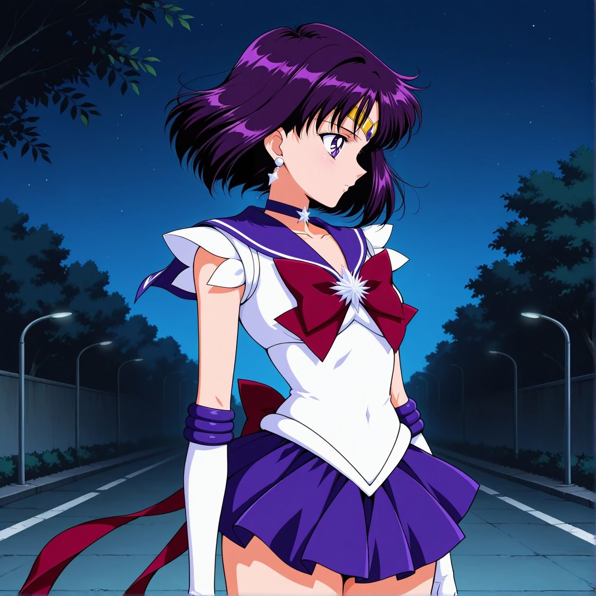 サンプル画像1:汚された美少女戦士-セーラーサターン/土萠ほたる-(むさこた) [d_542359]