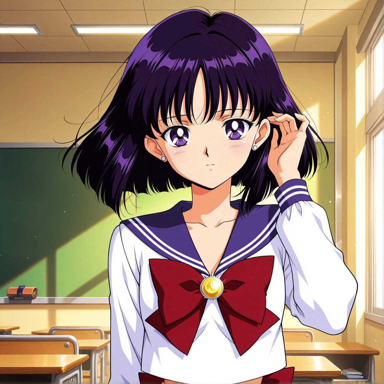 サンプル画像5:汚された美少女戦士-セーラーサターン/土萠ほたる-(むさこた) [d_542359]