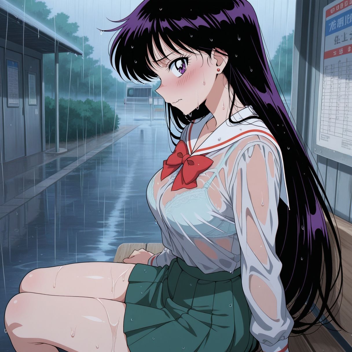 サンプル画像1:汚された美少女戦士-セーラーマーズ/火野 レイ-(むさこた) [d_542368]