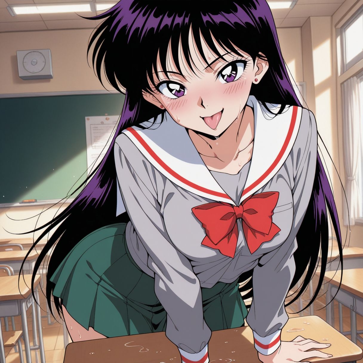 サンプル画像2:汚された美少女戦士-セーラーマーズ/火野 レイ-(むさこた) [d_542368]