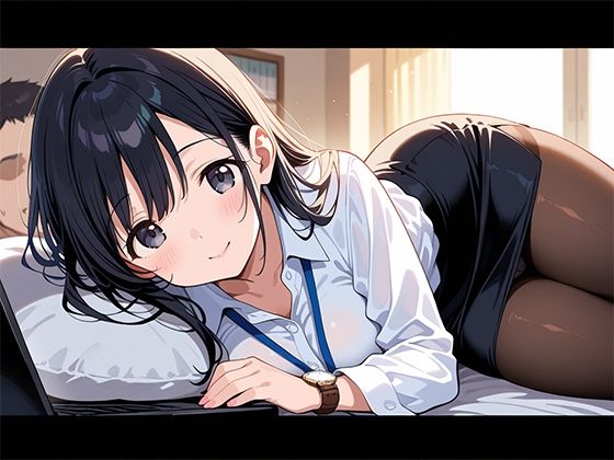 サンプル画像1:淫乱新人OLに何度も中出し調教！〜絶倫上司の性奴●〜(ママコチャ) [d_542377]