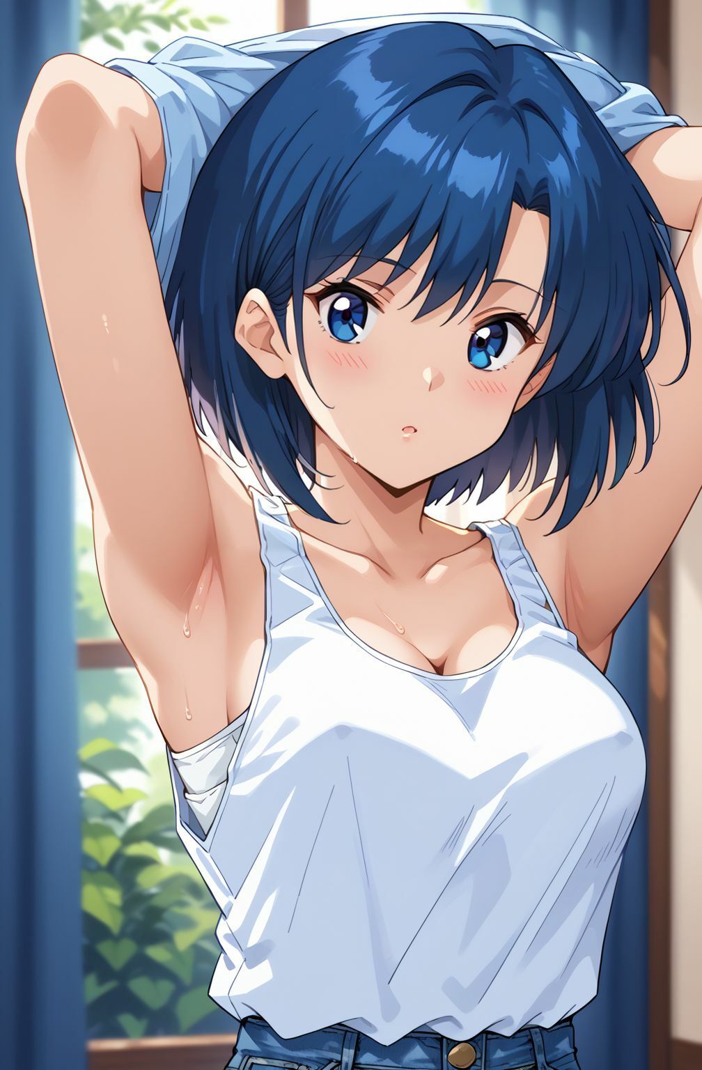 サンプル画像4:脱衣麻雀で勝負してもらっていいですか？Vol.10（スーパーリ〇ル麻雀）303枚(ちっぱいですがなにか) [d_542436]