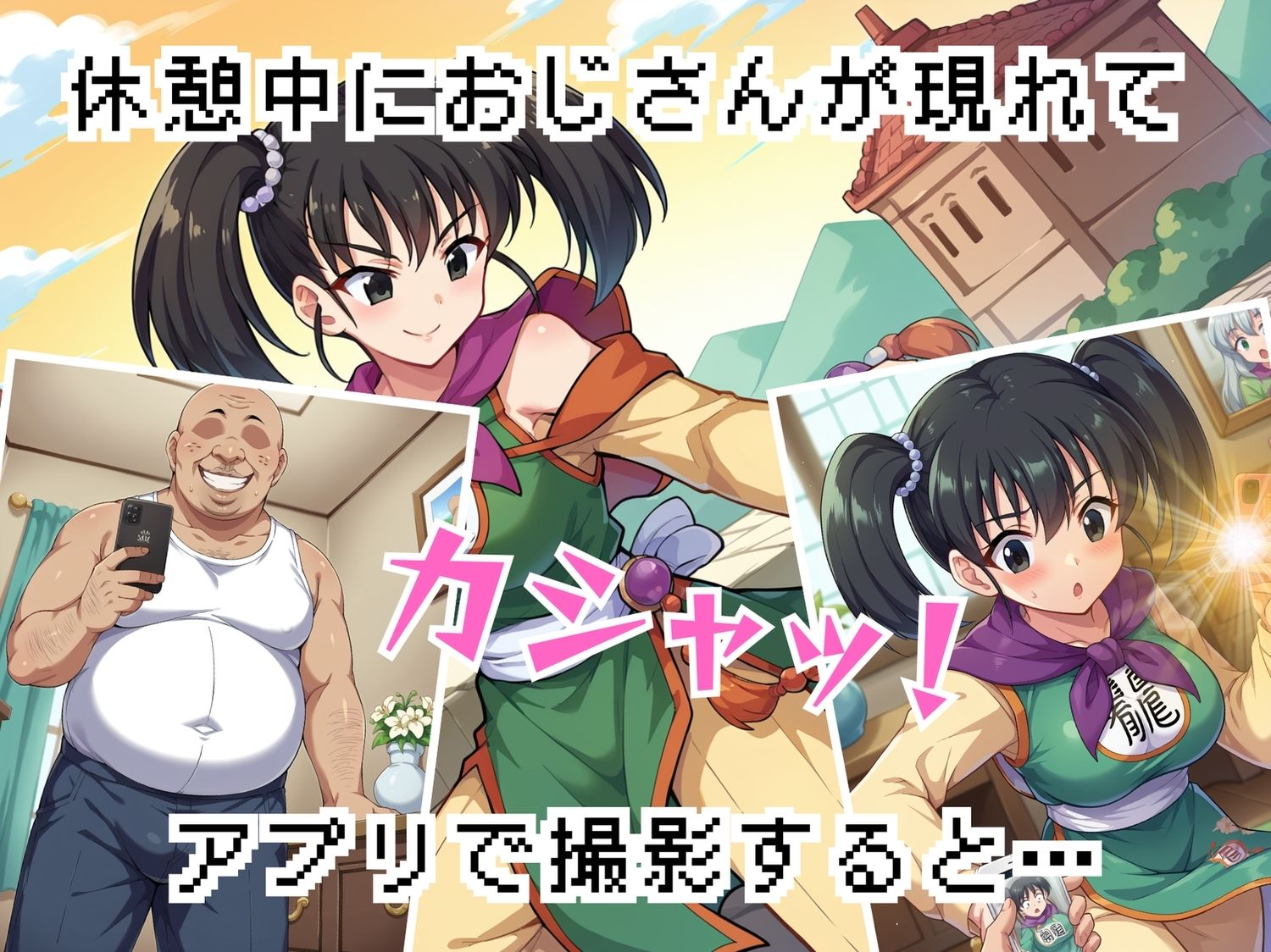 サンプル画像3:【寝取られ】狙われた武闘家 〜そして妊娠へ〜(ギュイーンXPファクトリー) [d_542499]