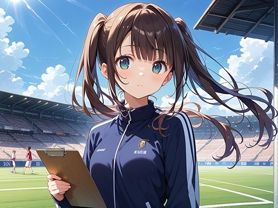 サンプル画像2:性春学園_夏合宿で相部屋になった先輩マネージャーと汗だくSEX(マジカルきなこ) [d_542540]