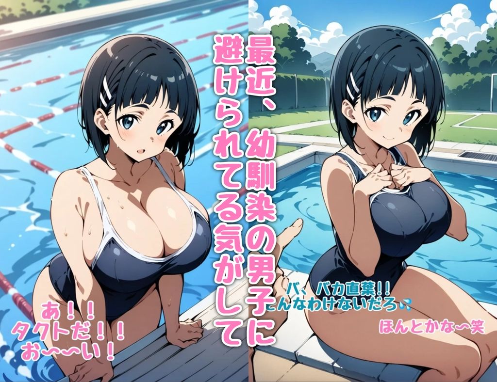 サンプル画像1:直葉ちゃんとスク水セックス(汁なし担々麺) [d_542592]