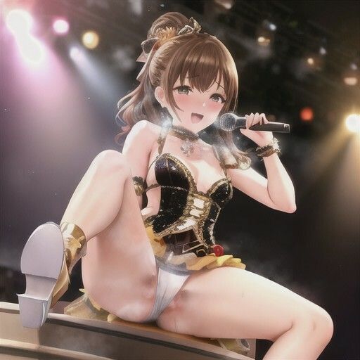 （裏）人気アイドルのエロライブ  茶髪ちゃん編 画像2