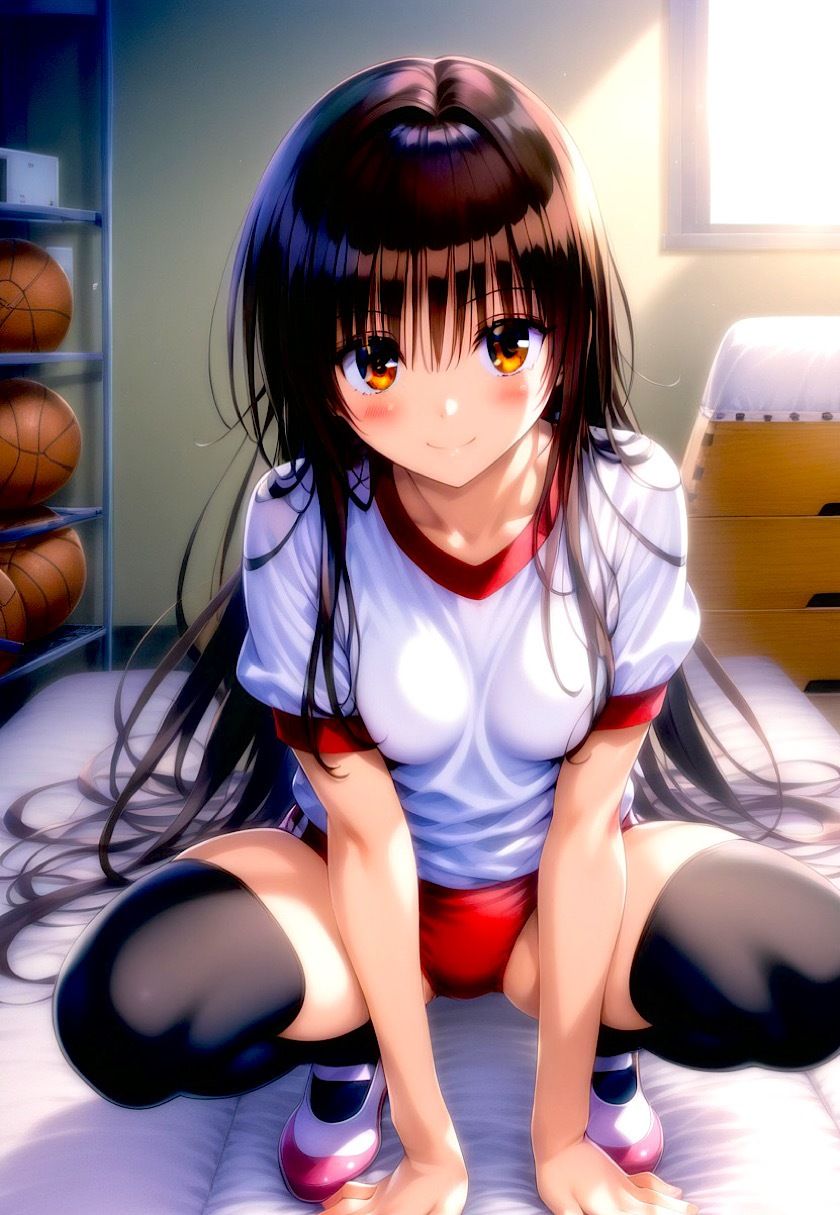 サンプル画像1:今日のおかず To◯OVEる 古◯川 唯のブルマ(イラスト18区) [d_542688]