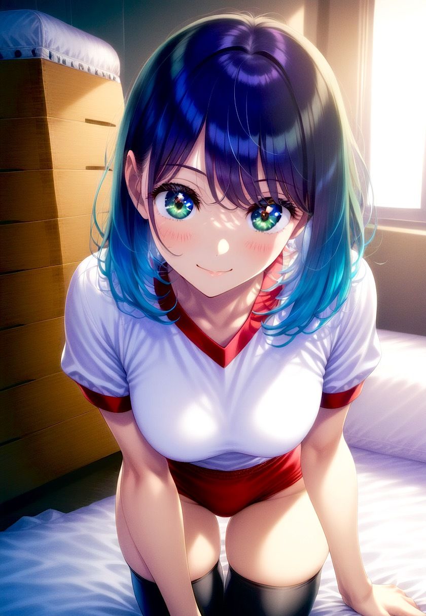 サンプル画像1:今日のおかず 推しの◯・黒川◯かねのブルマ(イラスト18区) [d_542717]