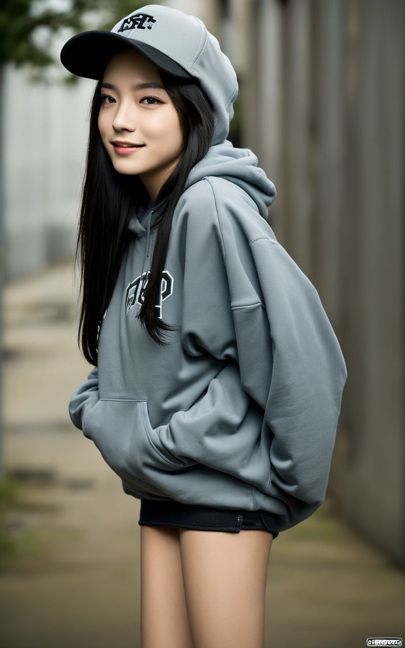 サンプル画像4:AI美女写真集┃ダークグレーの乙女(AI美女写真集┃清楚な大人) [d_542774]