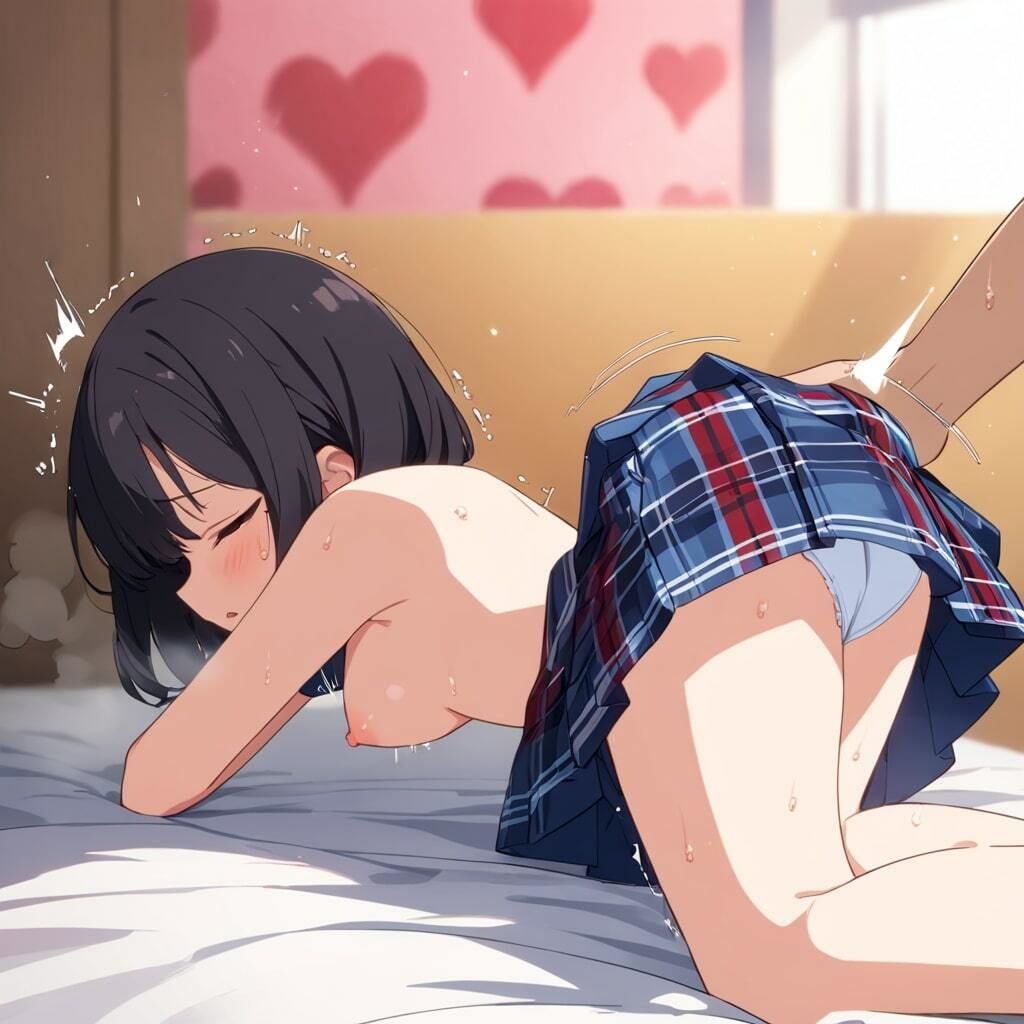 サンプル画像6:四つん這い  制服えっち(かるみあ) [d_542812]