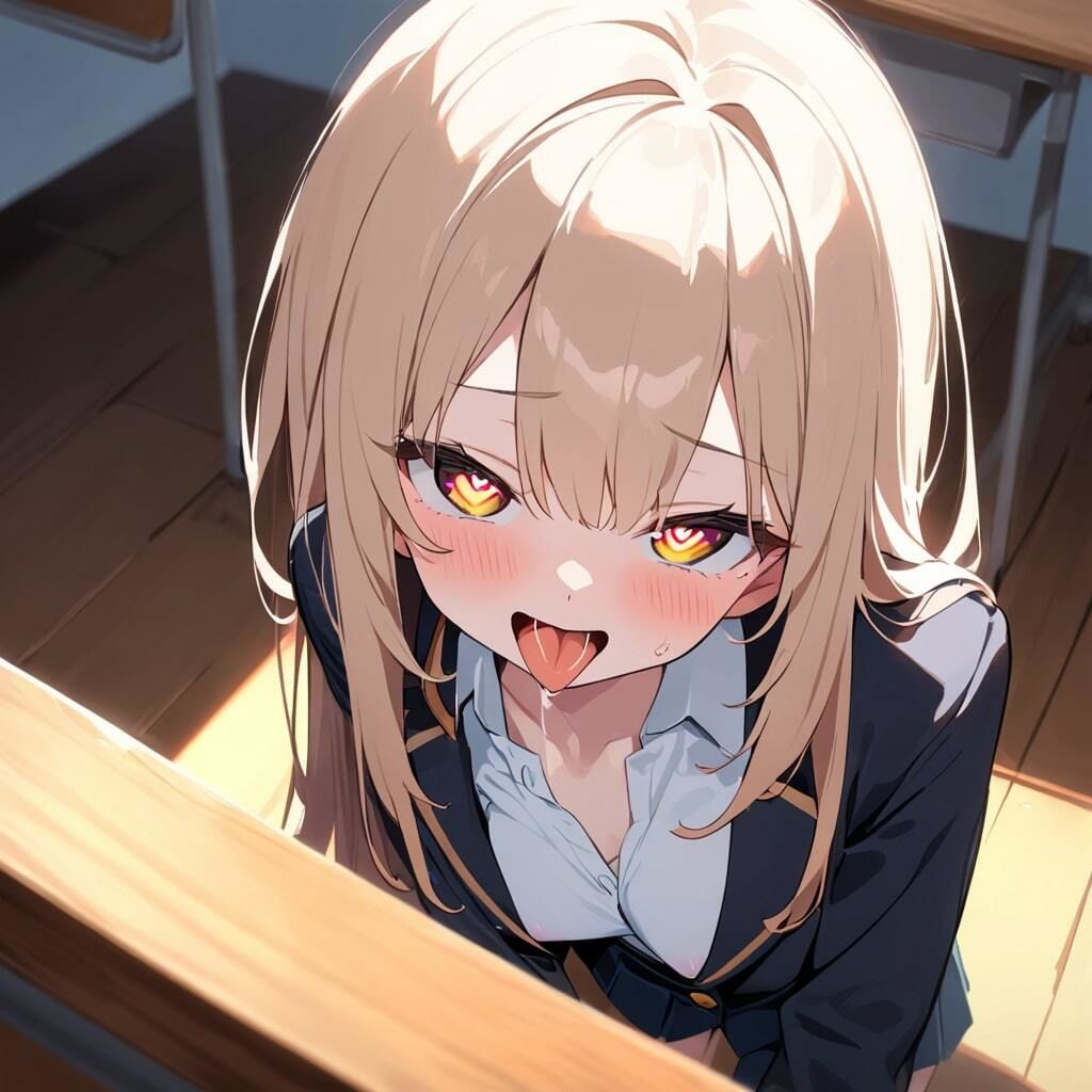 サンプル画像6:【ごっくん  舌受け口内射精】(かるみあ) [d_542815]