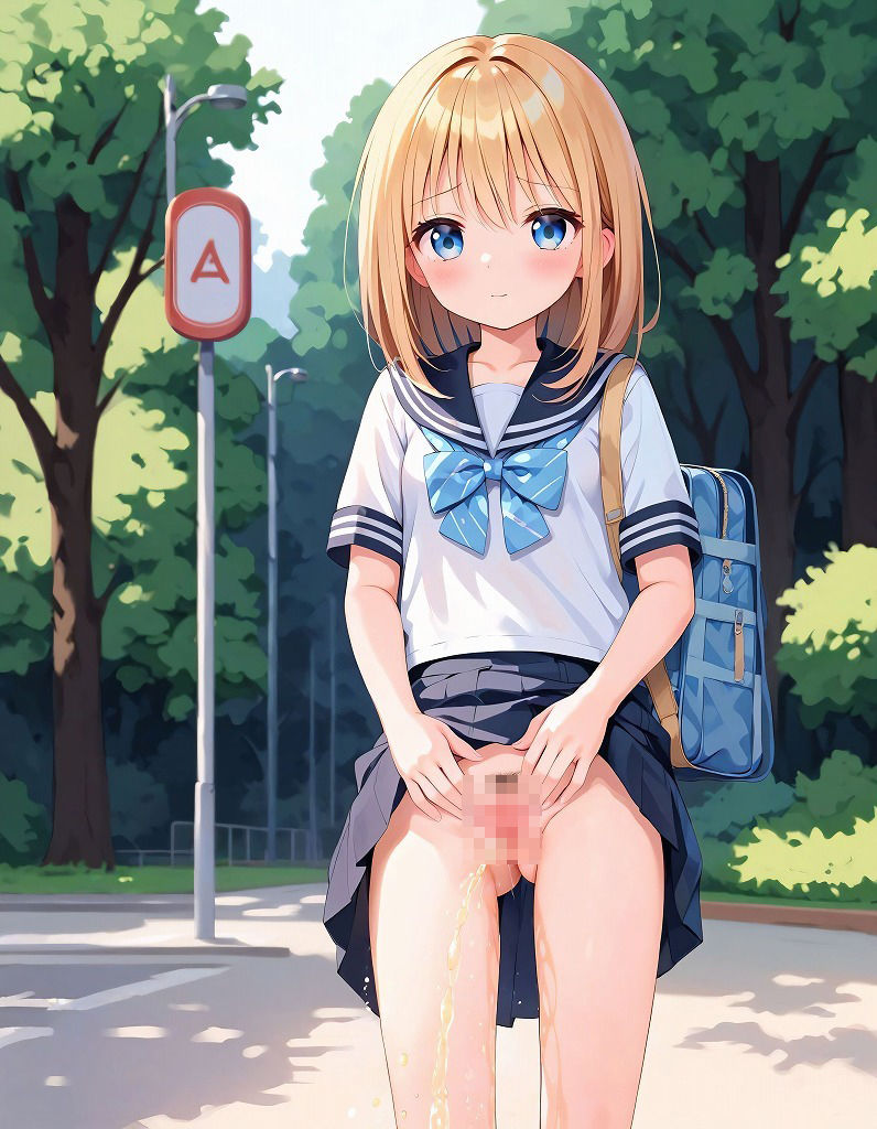 サンプル画像1:JKのくぱぁ野ションイラスト集(こがねトワイライト) [d_542835]