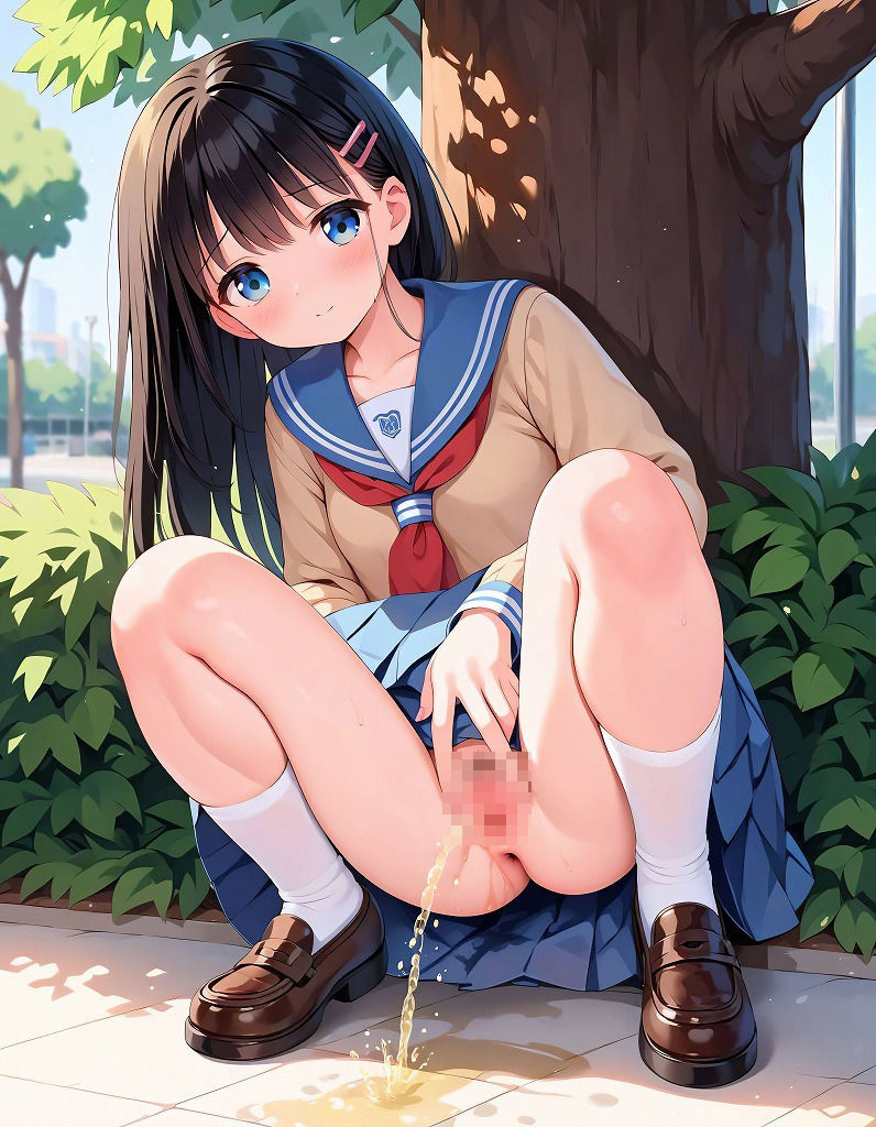 サンプル画像2:JKのくぱぁ野ションイラスト集(こがねトワイライト) [d_542835]