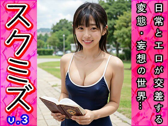 サンプル画像5:【エッチな日常】学生服:スクール水着（スク水） v3(少女天国) [d_542938]