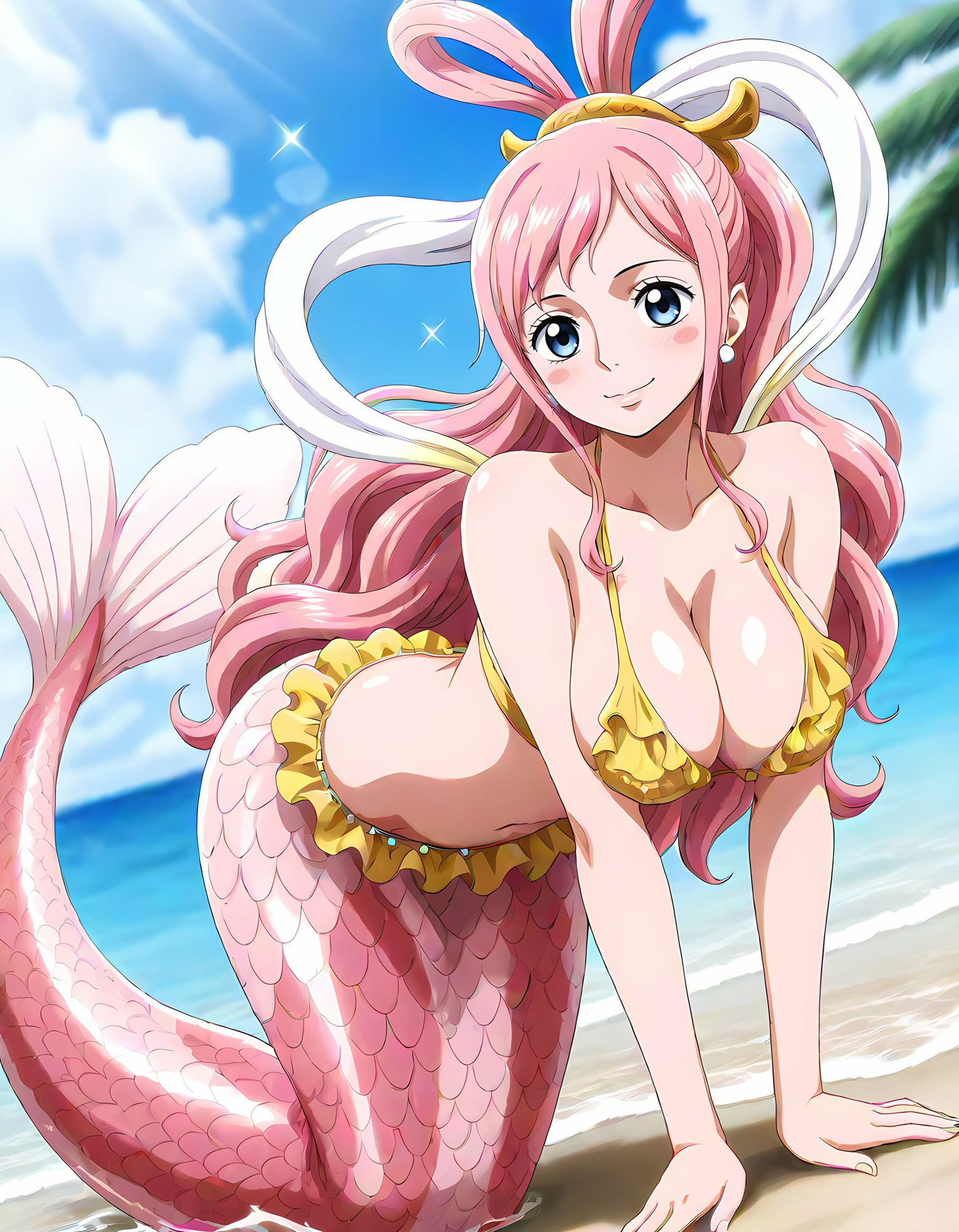 サンプル画像2:しらほしとの濃厚な夏(鈴花アート) [d_542958]