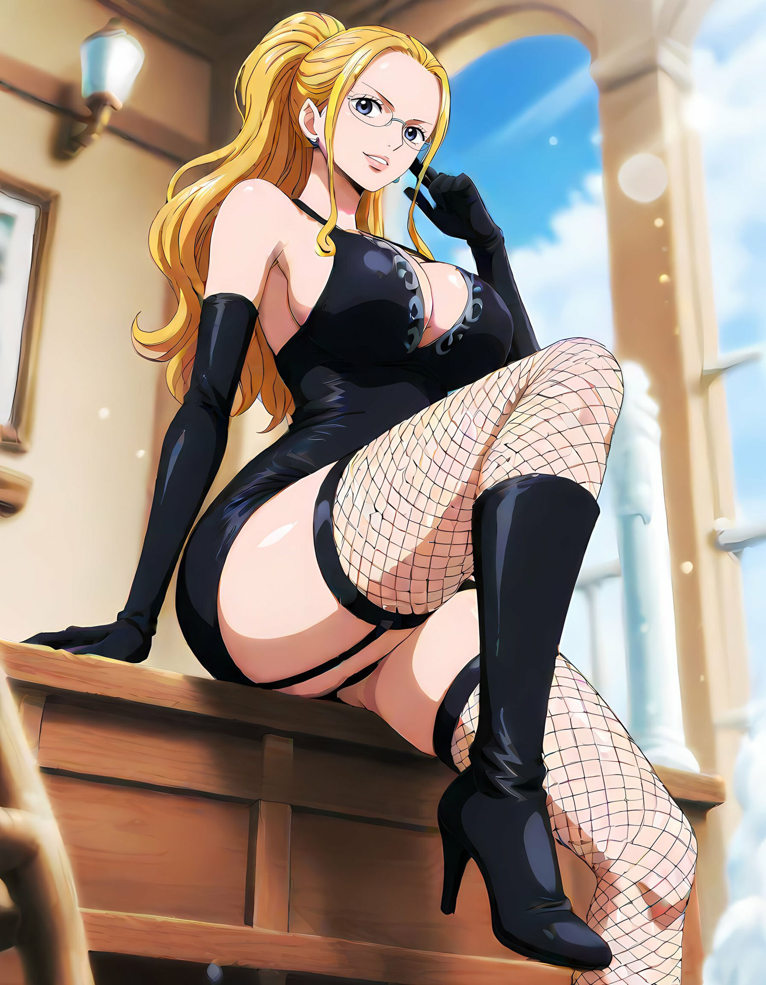 サンプル画像2:カリファとの濃厚な夏(お宝ガールズ) [d_542961]