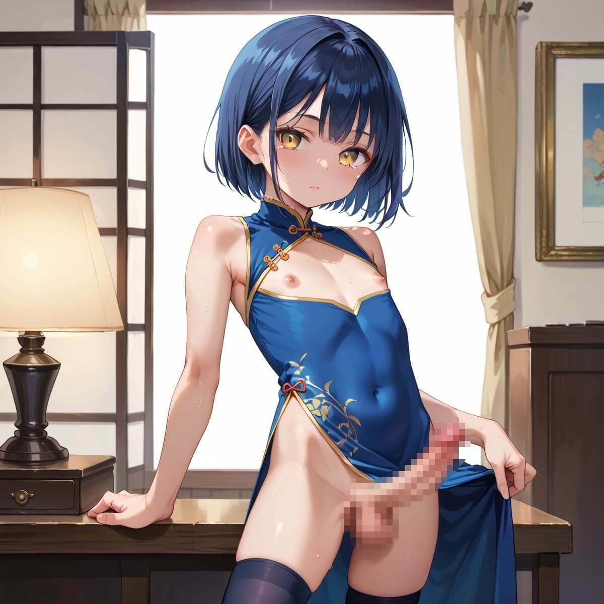 男娘の中華遊郭〜夜明けの月〜【厳選CG133枚】