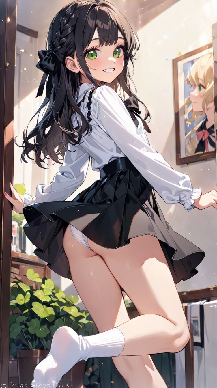 サンプル画像2:AI美少女イラストVol.11 ギルド受付嬢  ア〇ナ・クローバー 1(ドンガラAI美少女イラスト支部) [d_542997]