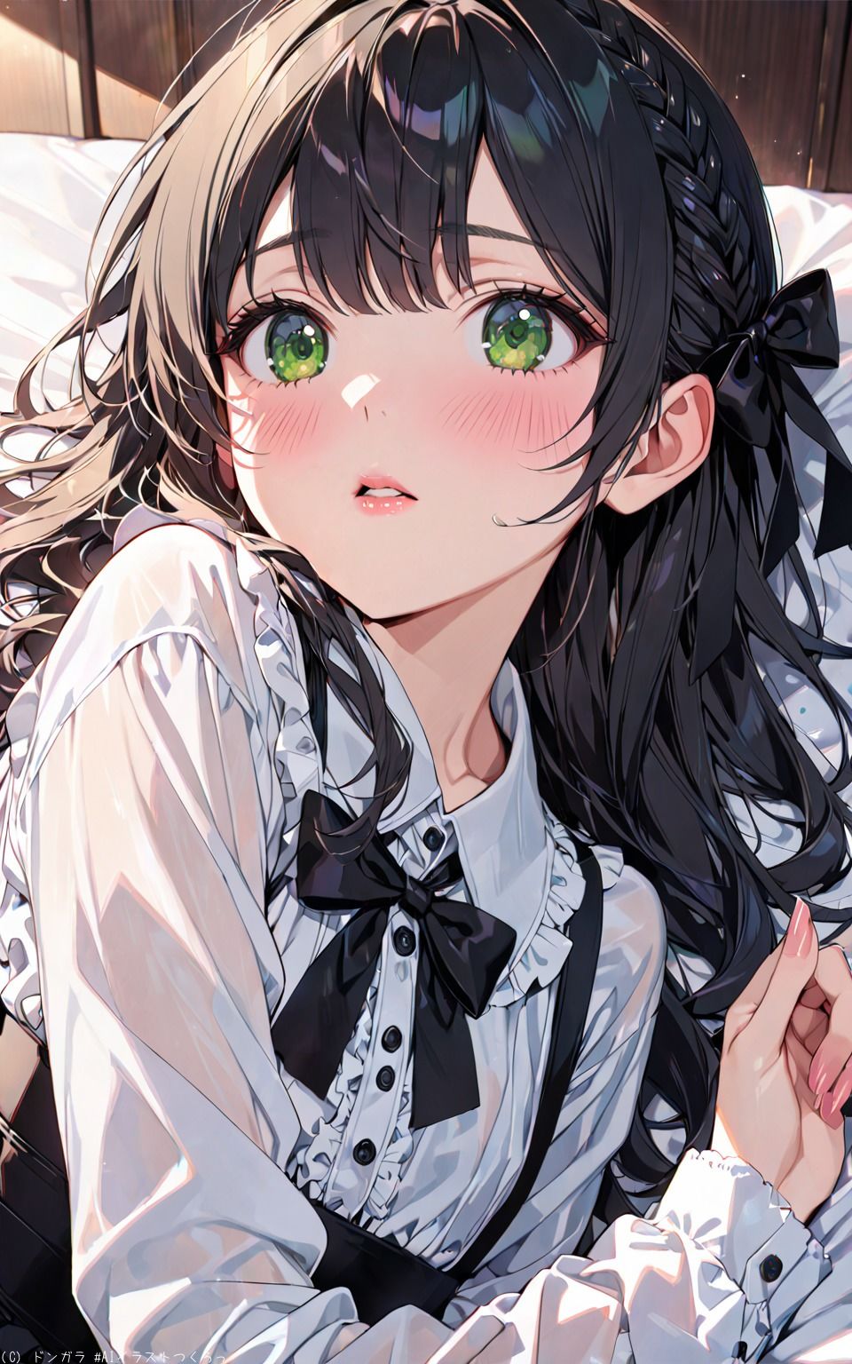 サンプル画像3:AI美少女イラストVol.11 ギルド受付嬢  ア〇ナ・クローバー 1(ドンガラAI美少女イラスト支部) [d_542997]