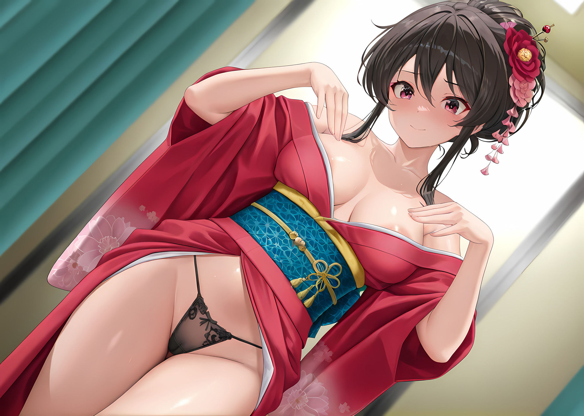 サンプル画像2:隠れ宿の密会(ラーの導き) [d_543036]