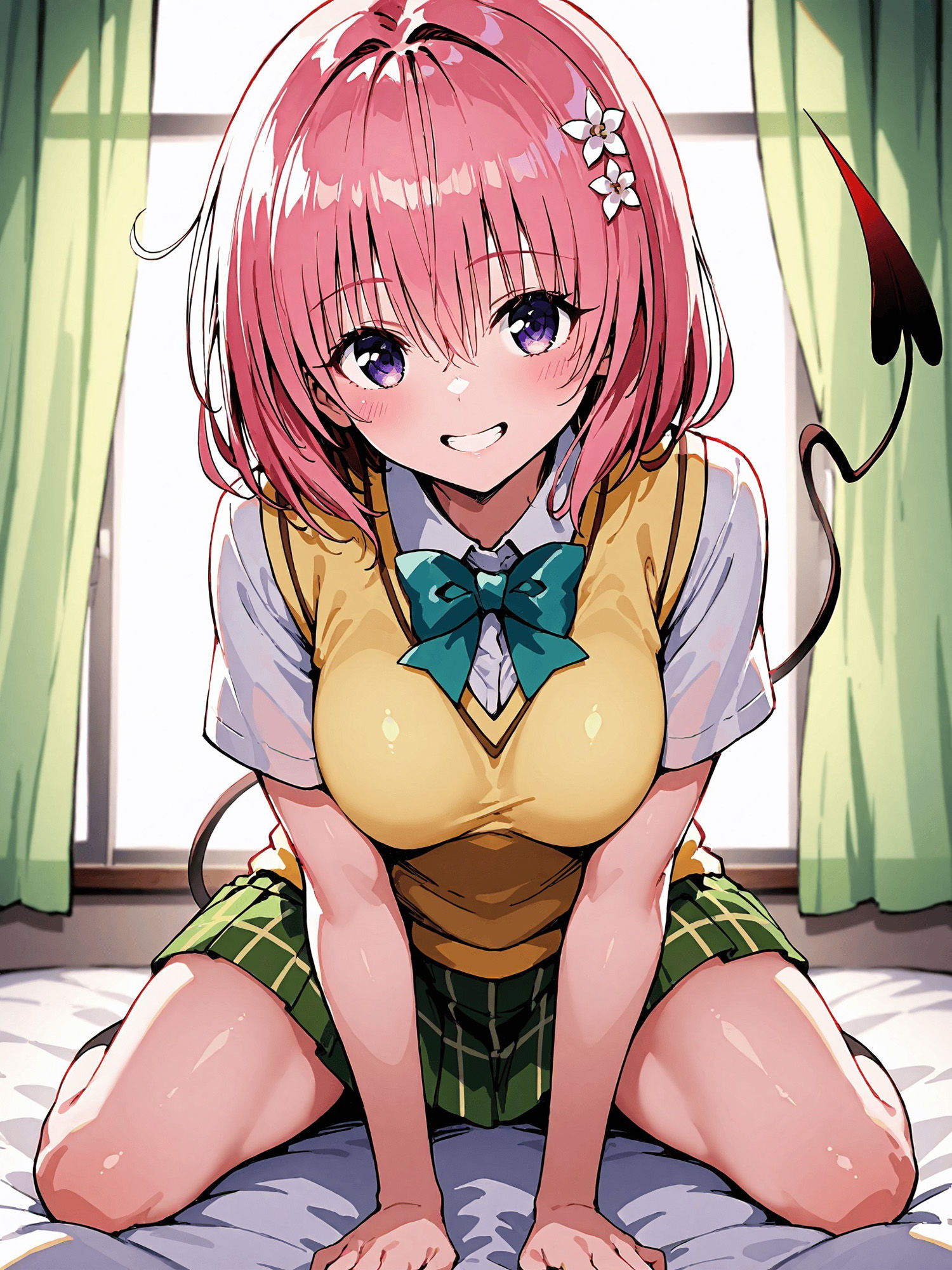 サンプル画像1:ヒロイン即えっち モ● 制服編(ものとーん) [d_543066]