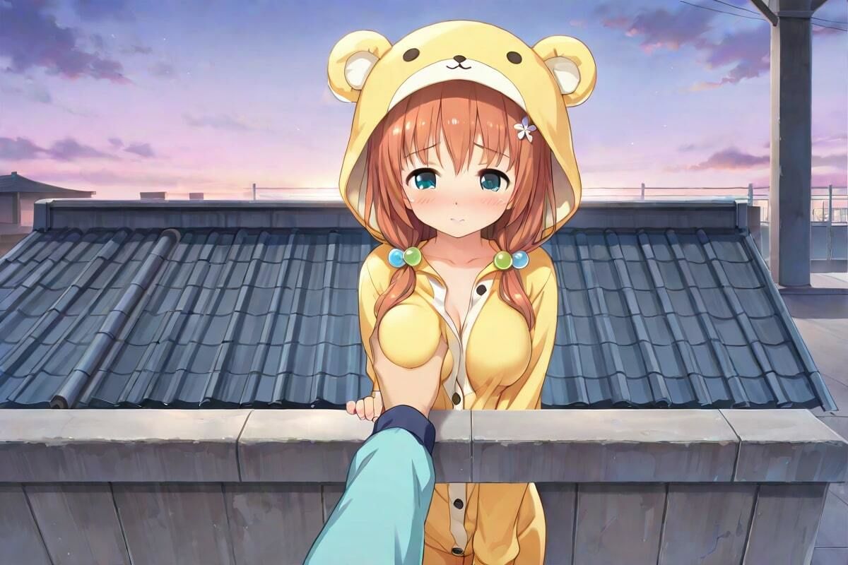 サンプル画像2:着ぐるみのなかは  ちょっとだけ見せてあげる(なんこつくん) [d_543145]