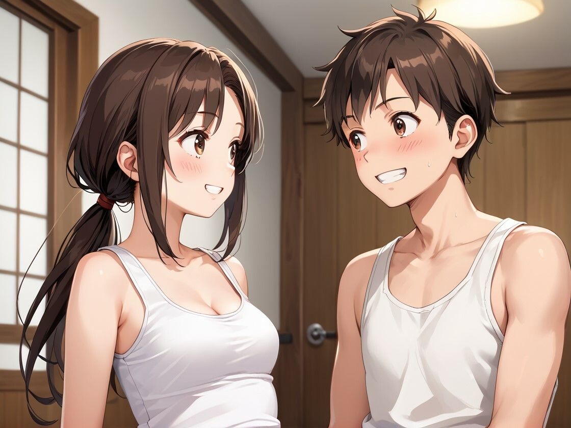 サンプル画像3:お兄ちゃんSEXしよう(にゃんどら) [d_543219]