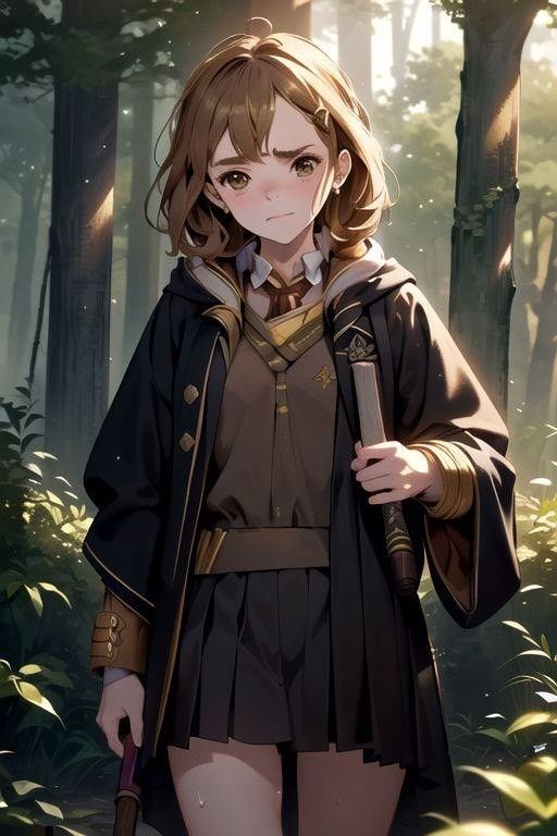 サンプル画像2:お漏らしするハーマ●オニー(わたあめ) [d_543223]